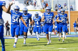 Hampton football has historic FBS matchups next three seasons