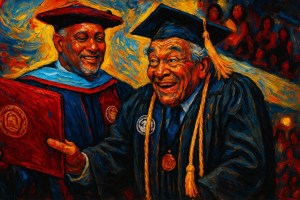 HBCU awards degree to 80 year old Vietnam veteran